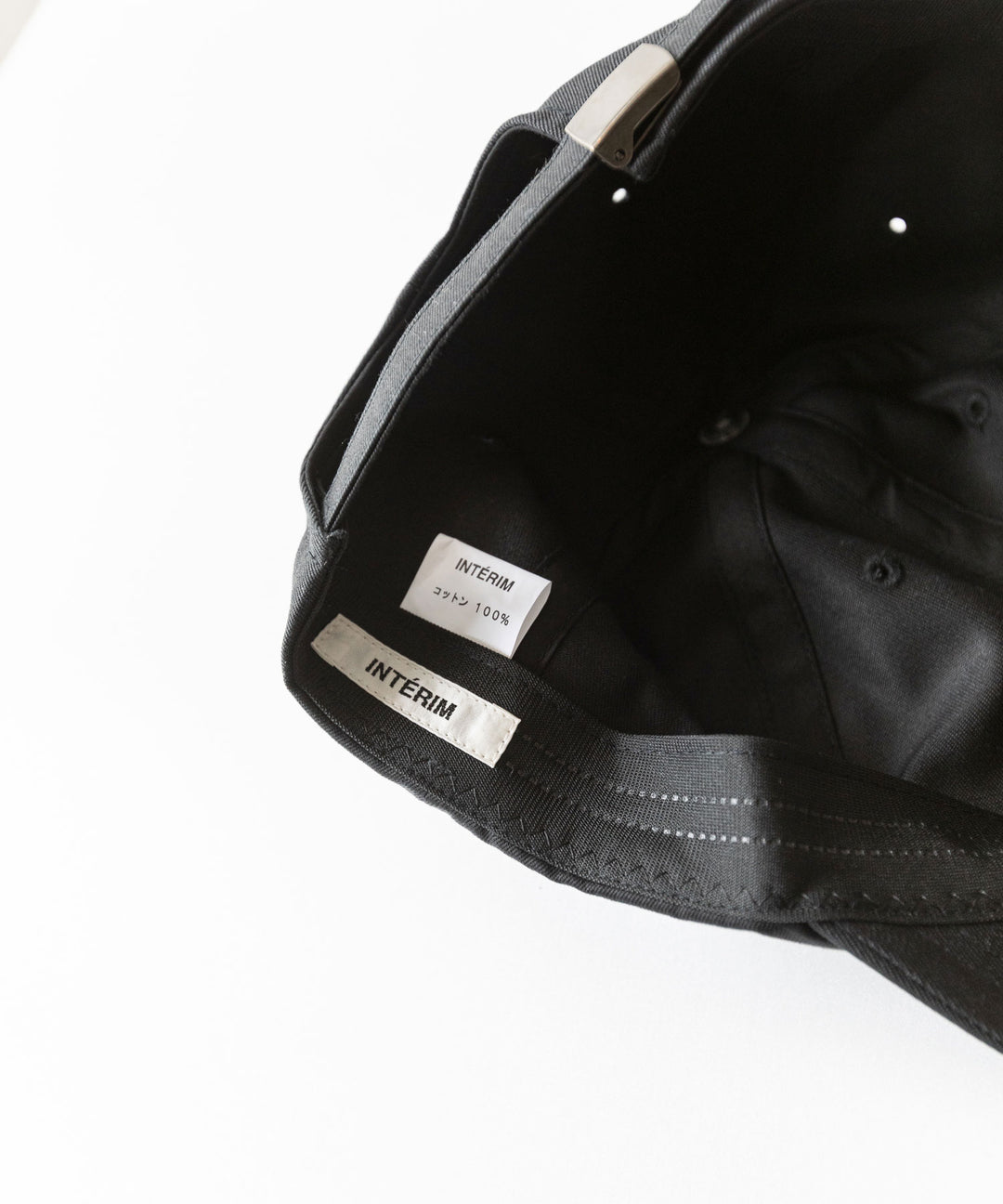 【INTÉRIM】WEST POINT 6P CAP - BLACK