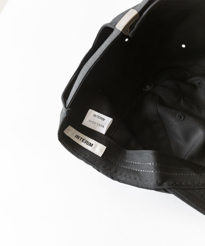 【INTÉRIM】WEST POINT 6P CAP - BLACK