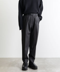 stein / シュタイン】WIDE TAPERED TROUSERS - SHADE CHARCOAL | 公式 ...