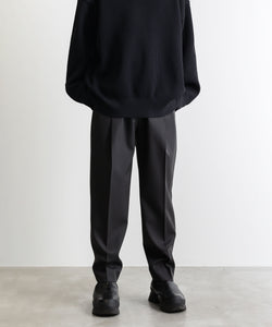 stein / シュタイン】WIDE TAPERED TROUSERS - SHADE CHARCOAL | 公式