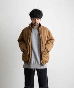 【KANEMASA】TYPEWRITER KNIT PCU BLOUSON - COYOTE