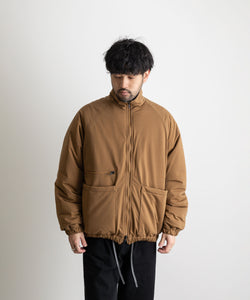 KANEMASA(カネマサ)の22AWコレクションのTYPEWRITER KNIT PCU BLOUSONのCOYOTE