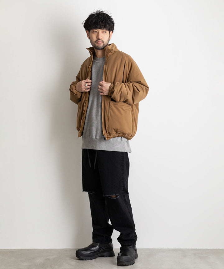 【KANEMASA】TYPEWRITER KNIT PCU BLOUSON - COYOTE