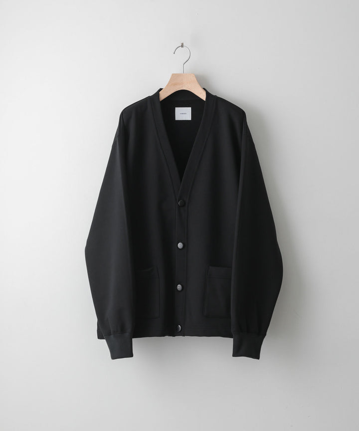 カネマサ通販【KANEMASA】SUPER FINE GAUGE CARDIGANのBLACK