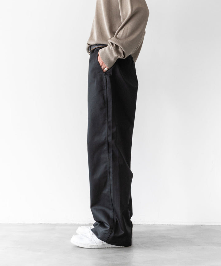 【INTÉRIM】HYPER BIG M-41 CHINOES - BLACK 23ss インテリム sessionセッション福岡セレクトショップ 公式通販サイト