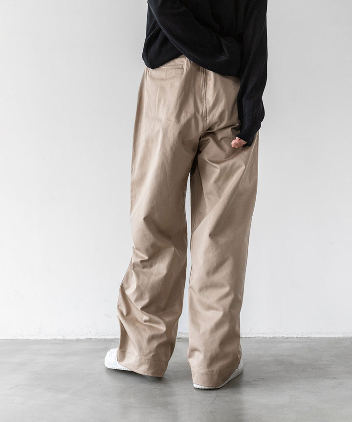INTÉRIM インテリムのHYPER BIG M-41 CHINOES - BEIGE