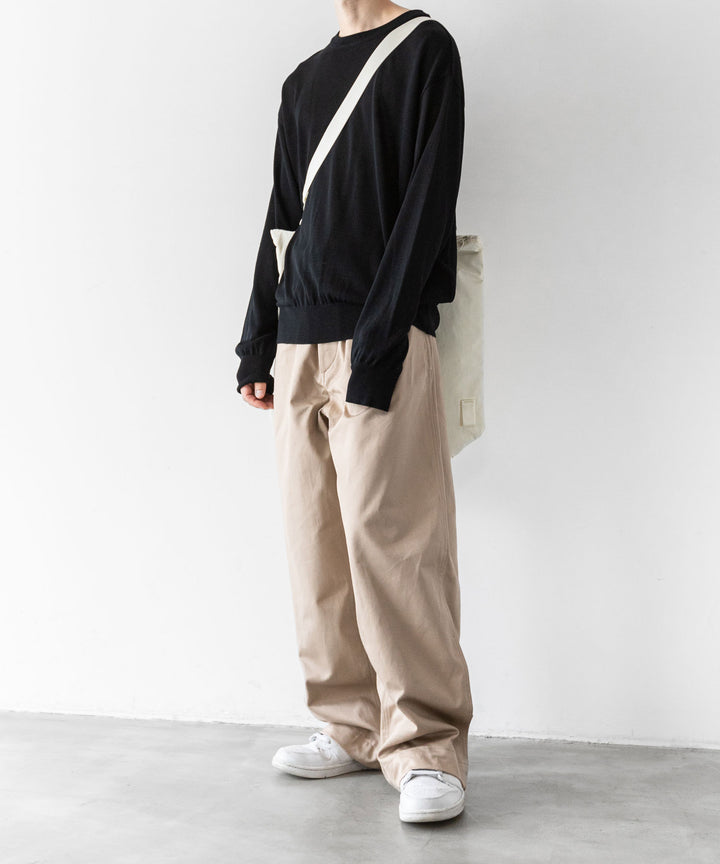 INTÉRIM インテリムのHYPER BIG M-41 CHINOES - BEIGE