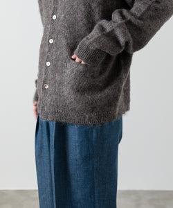 INTÉRIM / インテリム】50'S KID MOHAIR CARDIGAN - H.GRAY | 公式通販