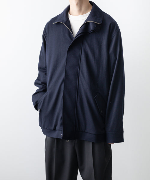 KANEMASA / カネマサ】HIGH GAUGE MILLED WOOL LOOSE FIT DRIZZLER