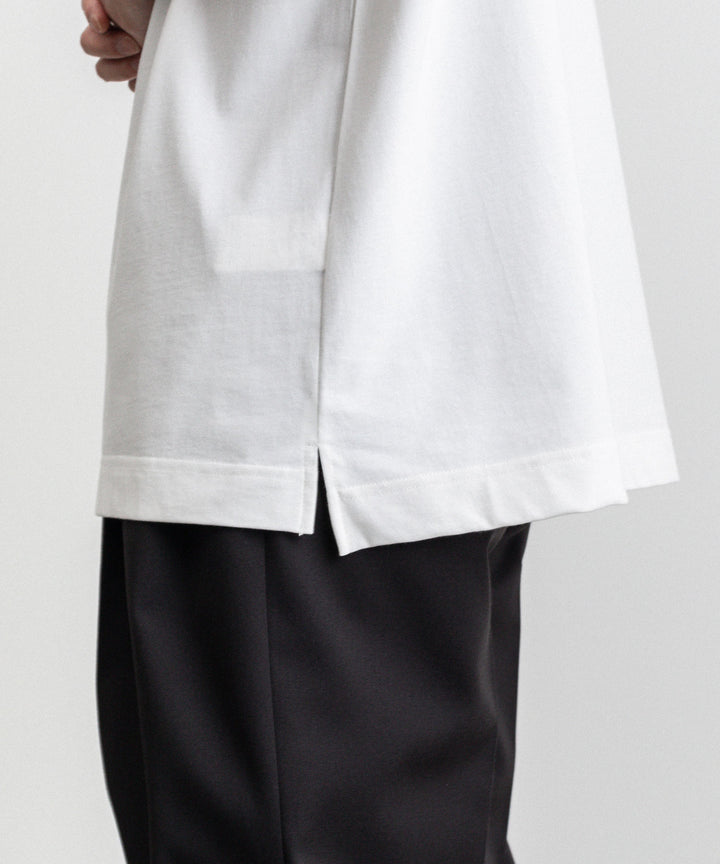 KANEMASA(カネマサ)の23SSコレクションのHIGH TWIST YARN LOOSE TEE の WHITE