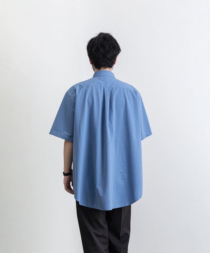 KANEMASA(カネマサ)の23SSコレクションのROYAL OX DRESS JERSEY SHORT SLEEVE SHIRTのULTRA MARINE
