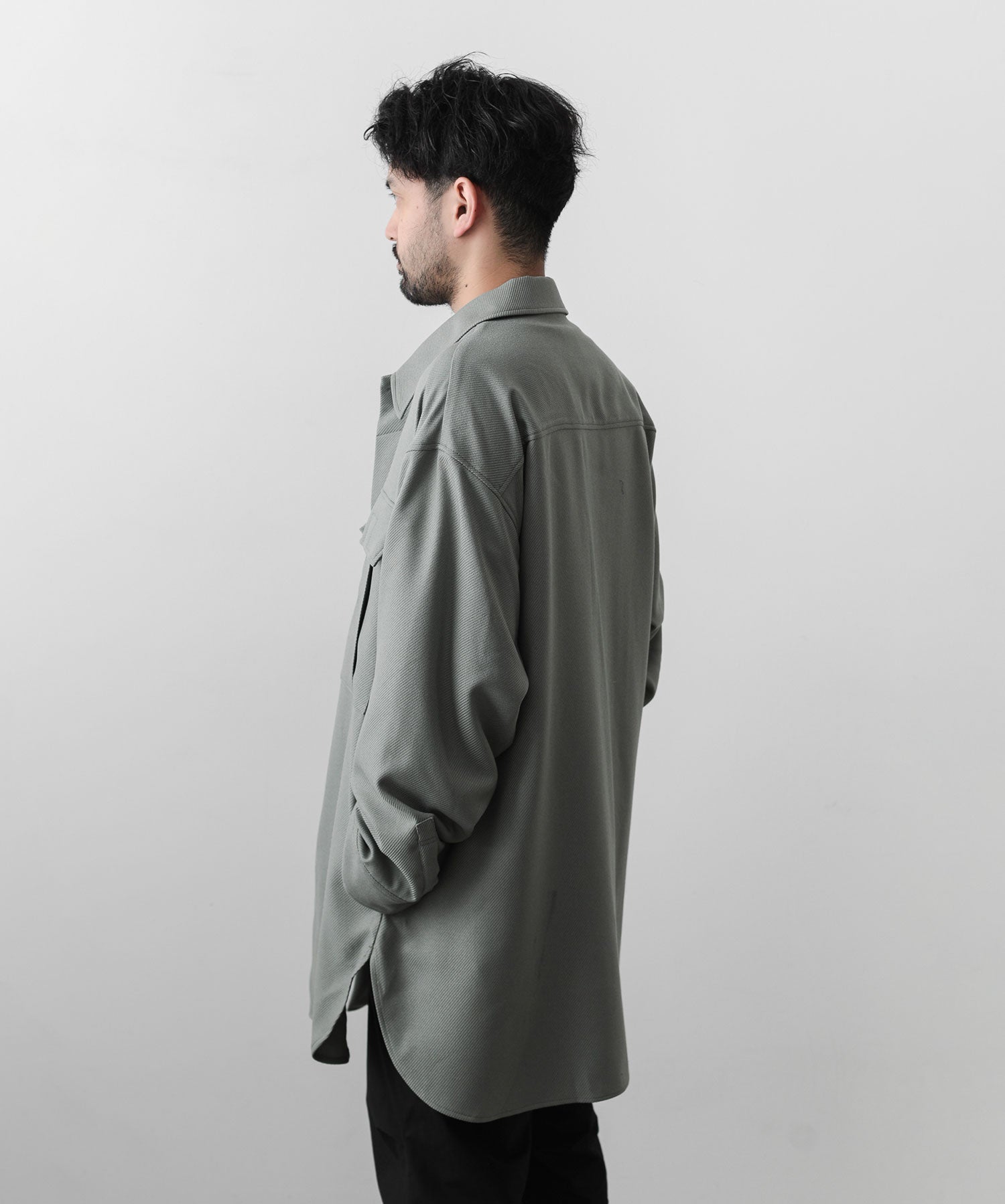 ato】OVERSIZED CPO SHIRT - L.GREEN | 公式通販サイト session