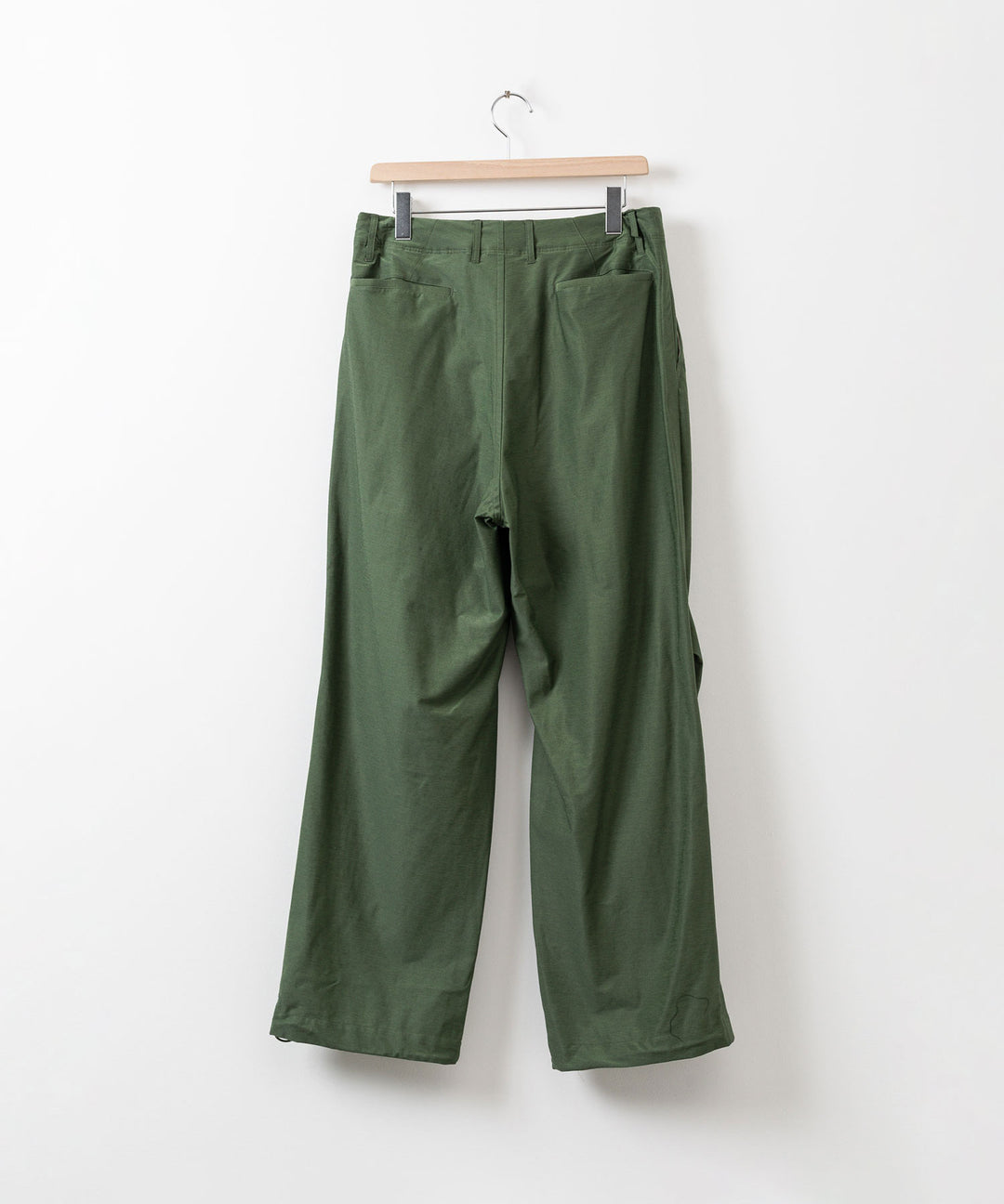 【KANEMASA PHIL.】TYPEWRITER HIGH GAUGE JERSEY OVER PANTS - MILITARY GREEN