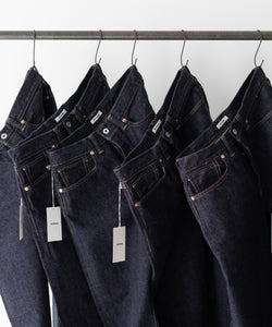 【INTÉRIM】WWⅡ 1943 HEAVY KIBATA SHUTTLE DENIM JEANS - NAVY