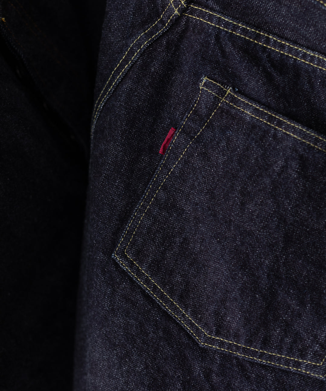 【INTÉRIM】WWⅡ 1943 HEAVY KIBATA SHUTTLE DENIM JEANS - NAVY