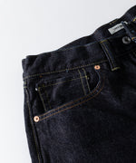 画像をギャラリービューアに読み込む, 【INTÉRIM】WWⅡ 1943 HEAVY KIBATA SHUTTLE DENIM JEANS - NAVY
