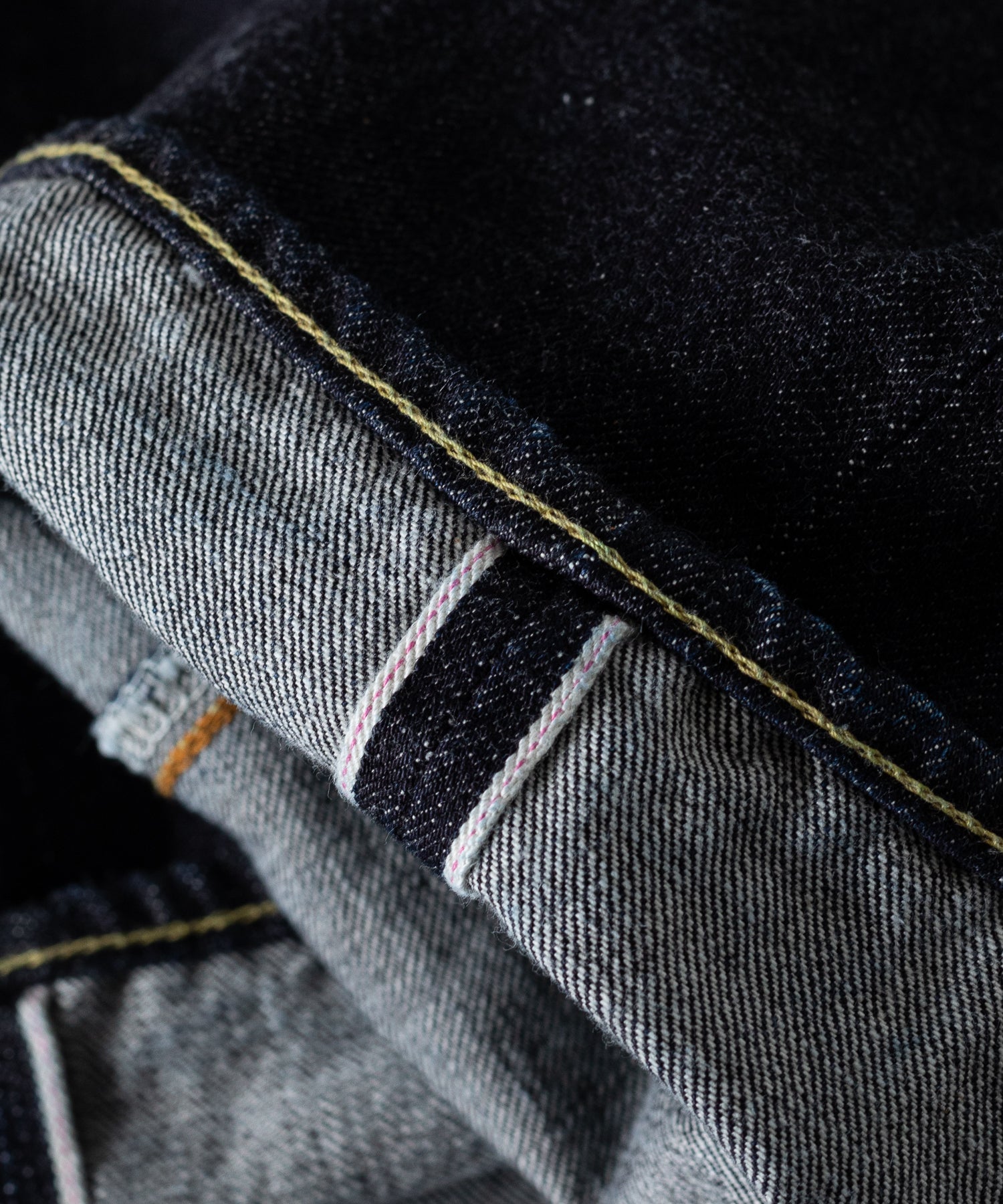 【INTÉRIM】WWⅡ 1943 HEAVY KIBATA SHUTTLE DENIM JEANS - NAVY