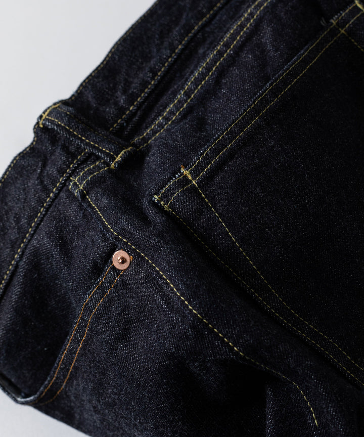 【INTÉRIM】WWⅡ 1943 HEAVY KIBATA SHUTTLE DENIM JEANS - NAVY