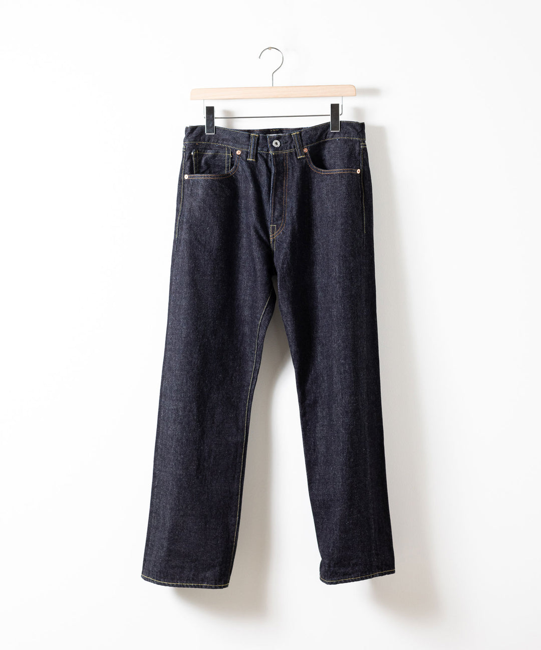【INTÉRIM】WWⅡ 1943 HEAVY KIBATA SHUTTLE DENIM JEANS - NAVY