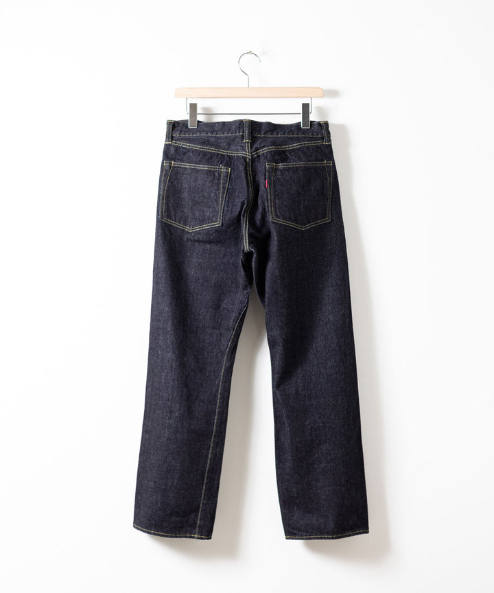 【INTÉRIM】WWⅡ 1943 HEAVY KIBATA SHUTTLE DENIM JEANS - NAVY