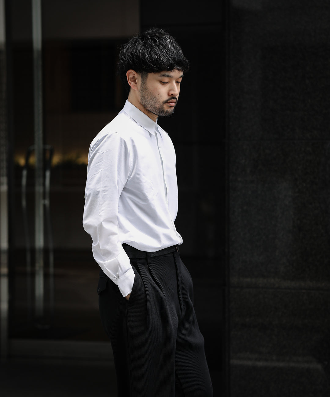KANEMASA カネマサ ROYAL OX DRESS KNIT SHIRT JUST FIT - WHITE の公式通販サイト sessionセッション福岡セレクトショップ