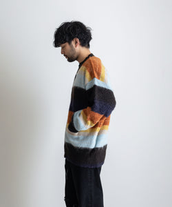 stein / シュタイン】COLOR COMBINATION MOHAIR LS - MULTI STRIPES