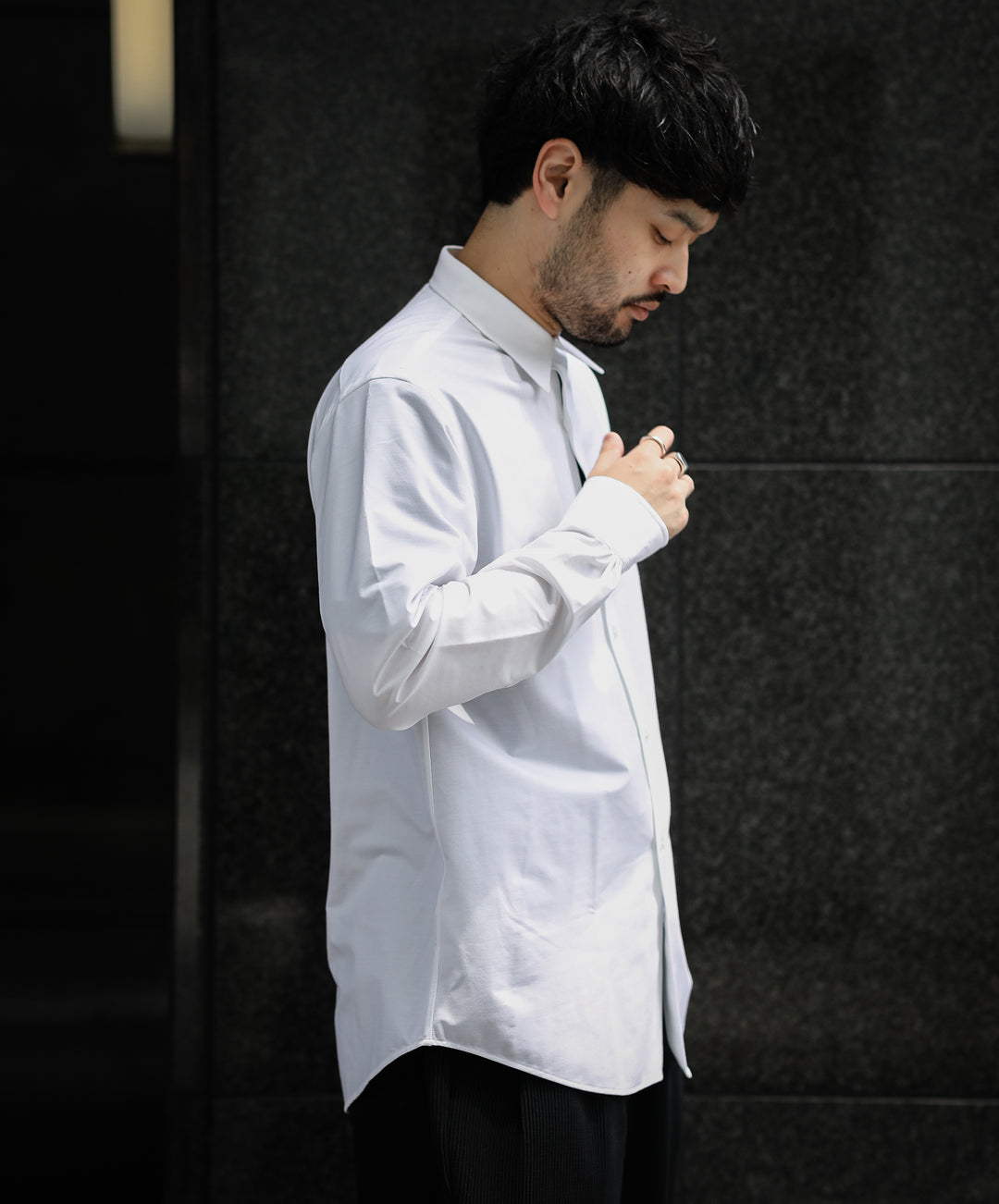 KANEMASA カネマサ ROYAL OX DRESS KNIT SHIRT JUST FIT - WHITE の公式通販サイト sessionセッション福岡セレクトショップ