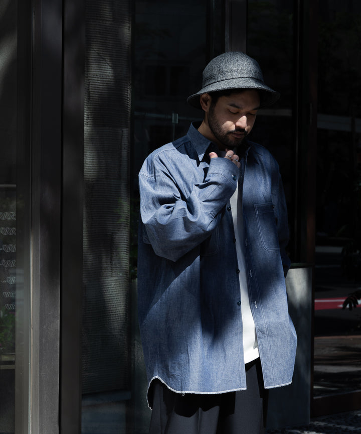 【INTÉRIM】LOVAT GRAY HERRINGBONE METRO HAT - GRAY HERRINGBONE