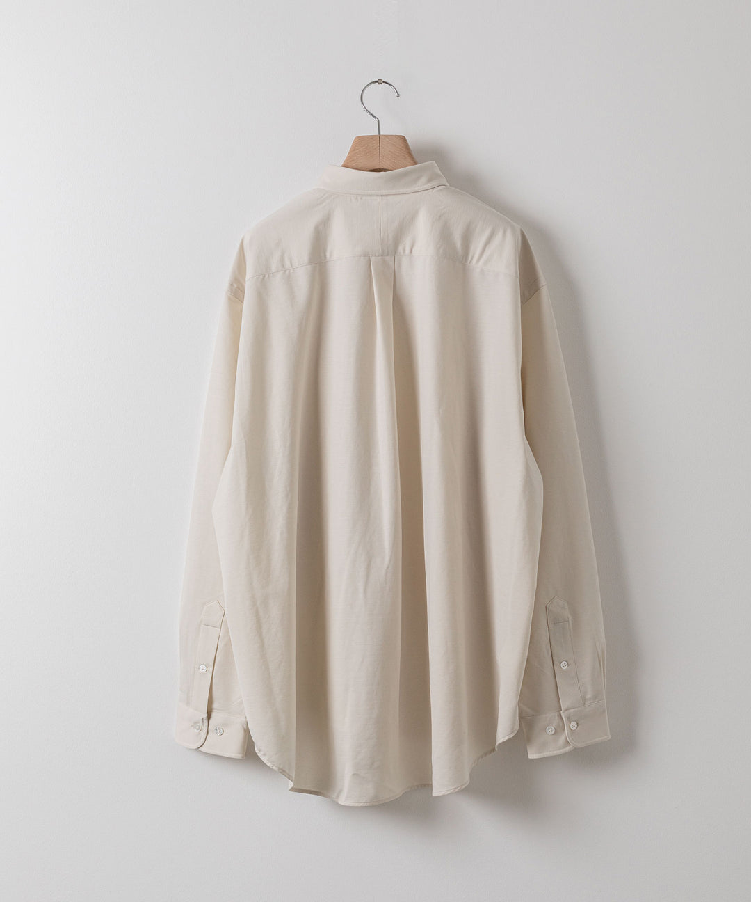 【KANEMASA PHIL.】カネマサのROYAL OX DRESS JERSEY SHIRT - ECRU