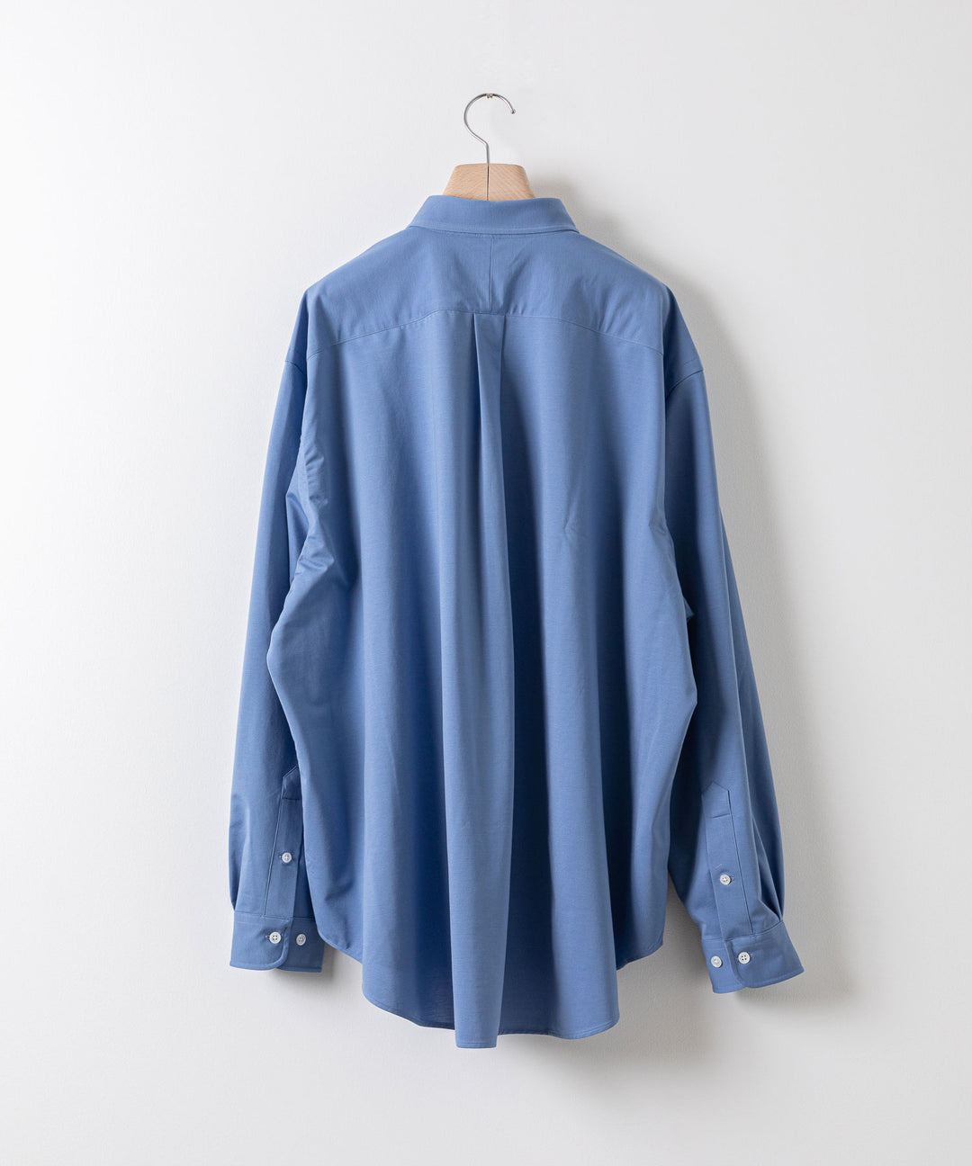 【KANEMASA PHIL.】カネマサのROYAL OX DRESS JERSEY SHIRT - ULTRAMARINE