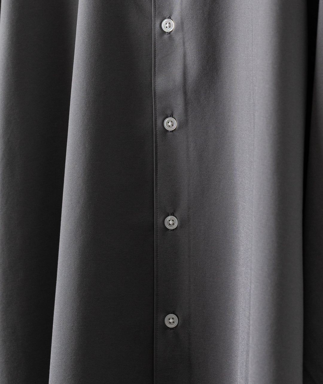 【KANEMASA PHIL.】カネマサのROYAL OX DRESS JERSEY SHIRT - GRAY