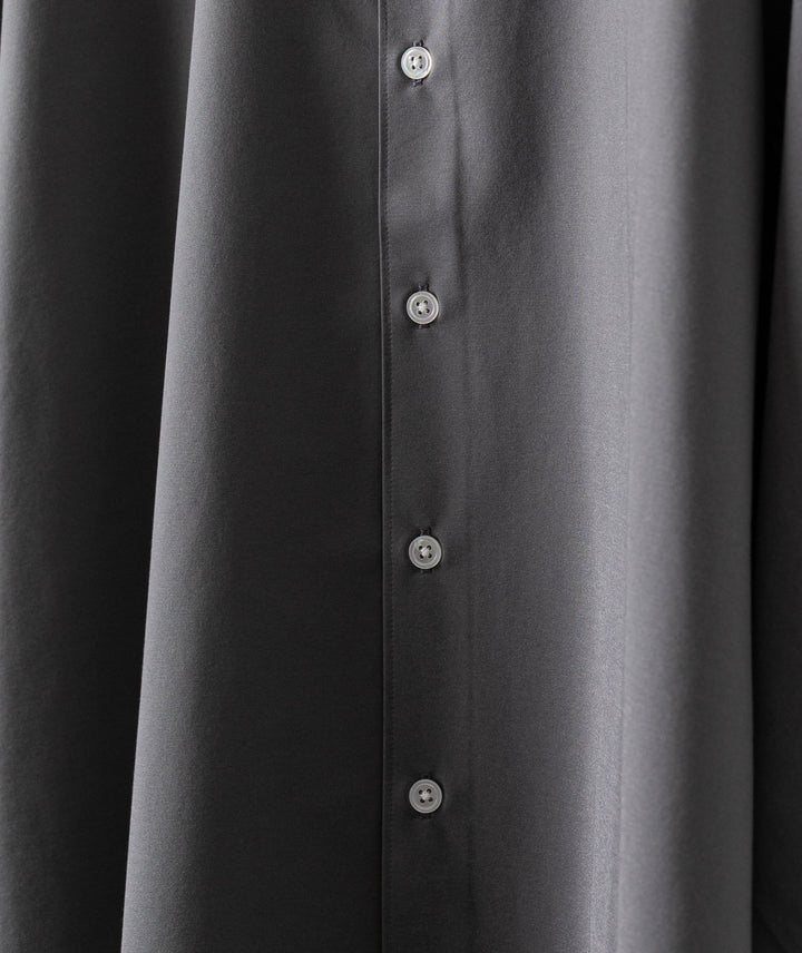 【KANEMASA PHIL.】カネマサのROYAL OX DRESS JERSEY SHIRT - GRAY
