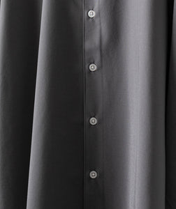 【KANEMASA PHIL.】カネマサのROYAL OX DRESS JERSEY SHIRT - GRAY