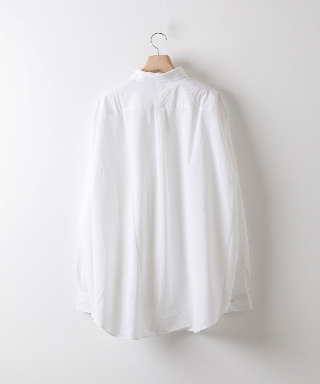 【KANEMASA PHIL.】カネマサのROYAL OX DRESS JERSEY SHIRT - WHITE