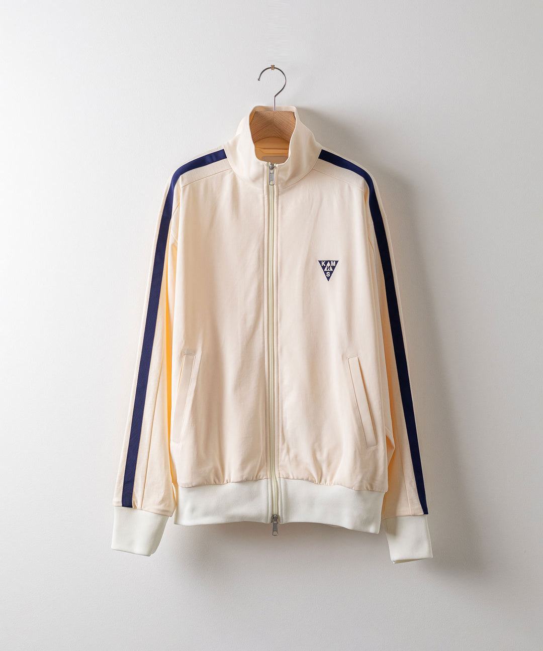 【KANEMASA】カネマサのECONYL JERSEY TRACK JACKET - ECRU