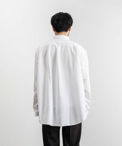 【KANEMASA】ROYAL OX DRESS JERSEY SHIRT - WHITE