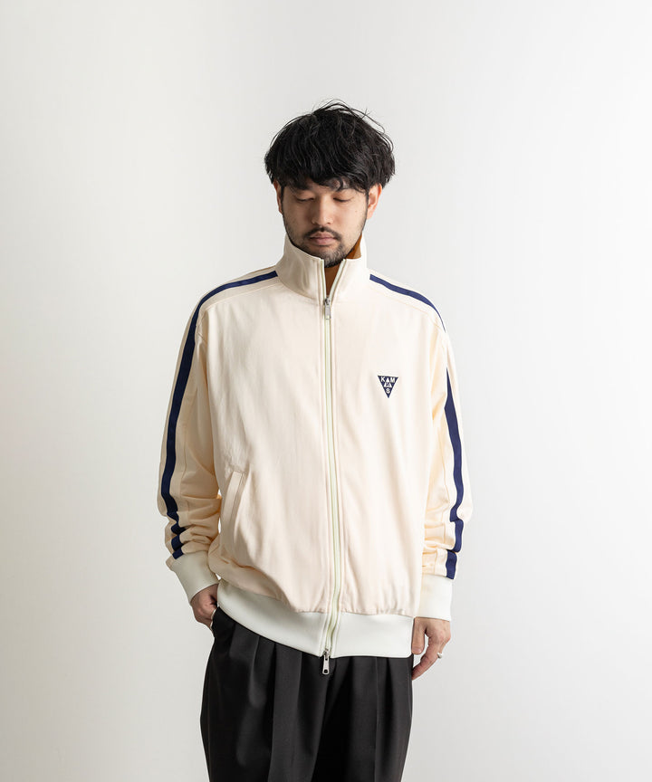 【KANEMASA】カネマサのECONYL JERSEY TRACK JACKET - ECRU