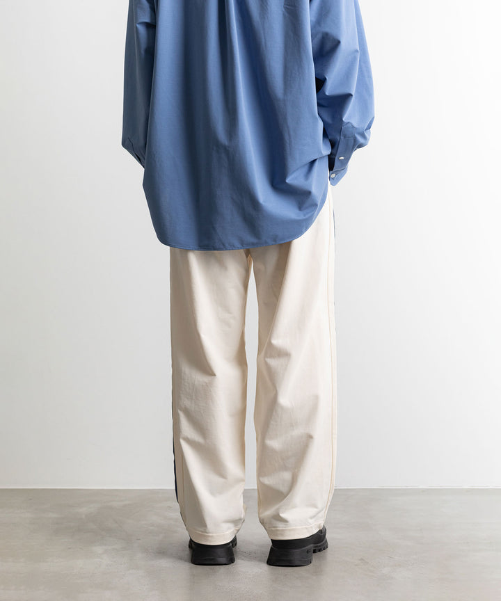 【KANEMASA PHIL.】カネマサのECONYL JERSEY TRACK PANTS - ECRU
