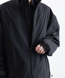 stein / シュタイン】WINDBREAKER STAND COLLAR JACKET - BLACK | 公式