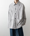 【INTÉRIM】HYPER BIG ULTRA SUEDE 13STARS US MILITARY COVER ALL -  GRAY