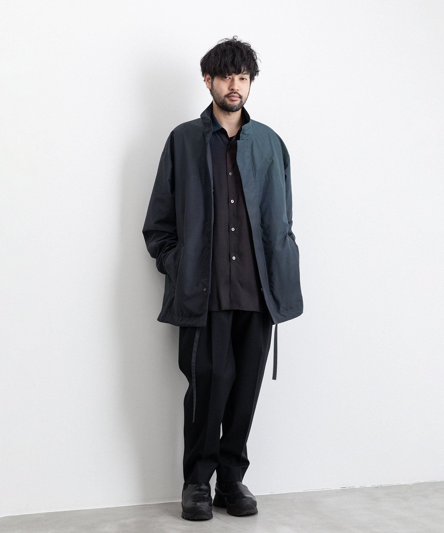 Stein OVERSIZED ZIP UP HALF COAT