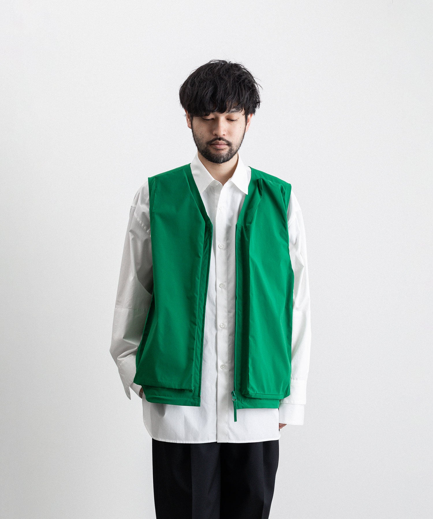 stein / シュタイン】OVER POCKET VEST - GREEN | 公式通販サイト