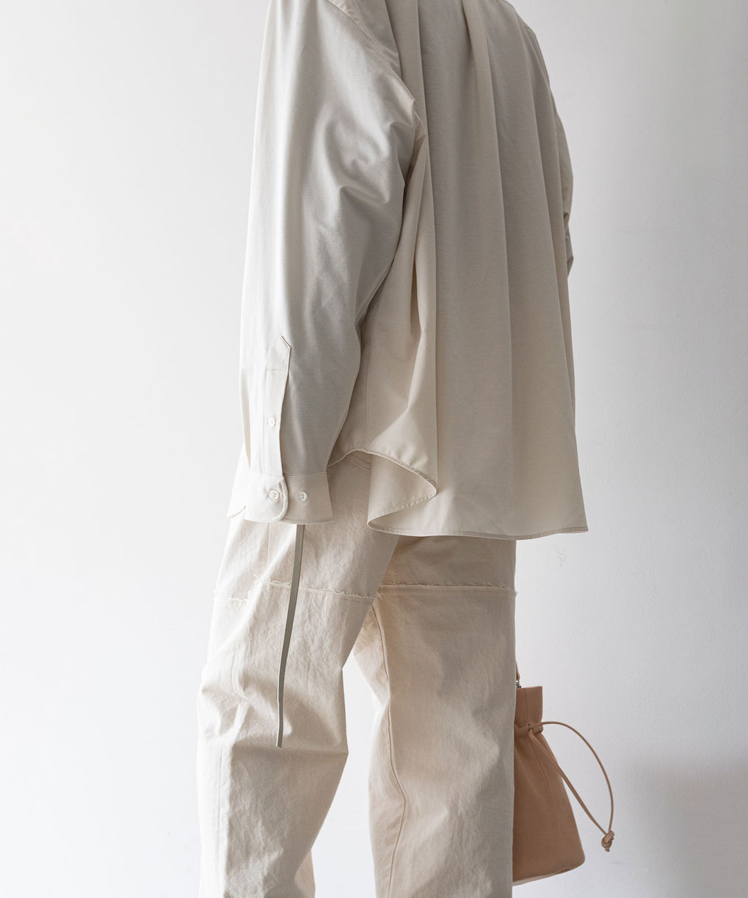 【KANEMASA PHIL.】カネマサのROYAL OX DRESS JERSEY SHIRT - ECRU