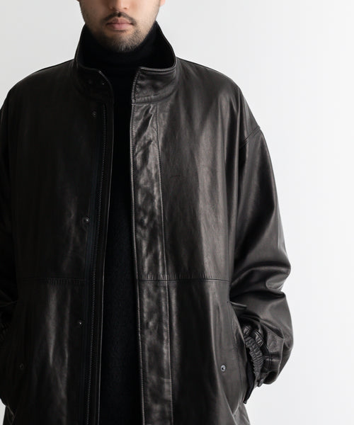 23ss stein leather mods coat Ｓ シュタイン+crystalchambers.co.uk