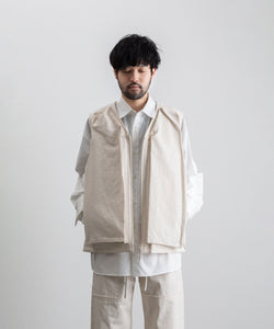 stein / シュタイン】】OVER POCKET VEST (OW) - OFF | 公式通販サイト