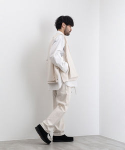 【stein】5PK LEATHER CODE PANTS - OFF
