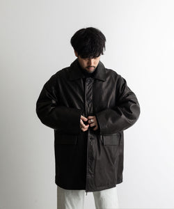 stein / シュタイン】LEATHER CAR JACKET - BLACK | 公式通販サイト