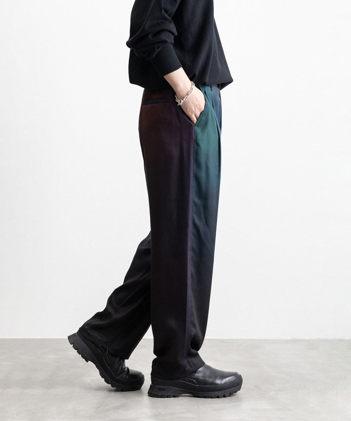 【stein】CUPRO WIDE EASY TROUSERS - GRADATION