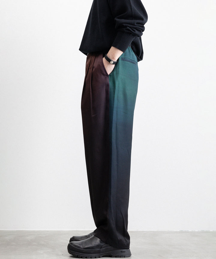 【stein】CUPRO WIDE EASY TROUSERS - GRADATION