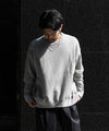 【INTÉRIM】HYPER BIG V-GAZETTE LOOP WHEEL SIDE SEAMLESS SWEAT SHIRT - A.GRAY
